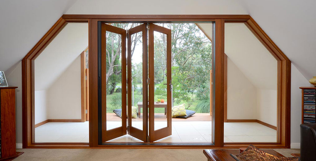 Timber Bi-Fold Doors